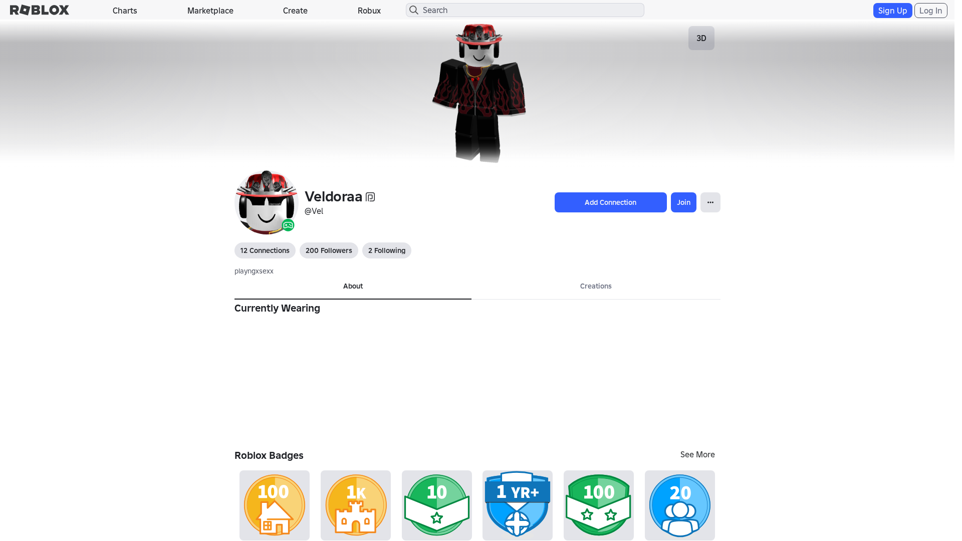 Screenshot of www.roblox.com.kz