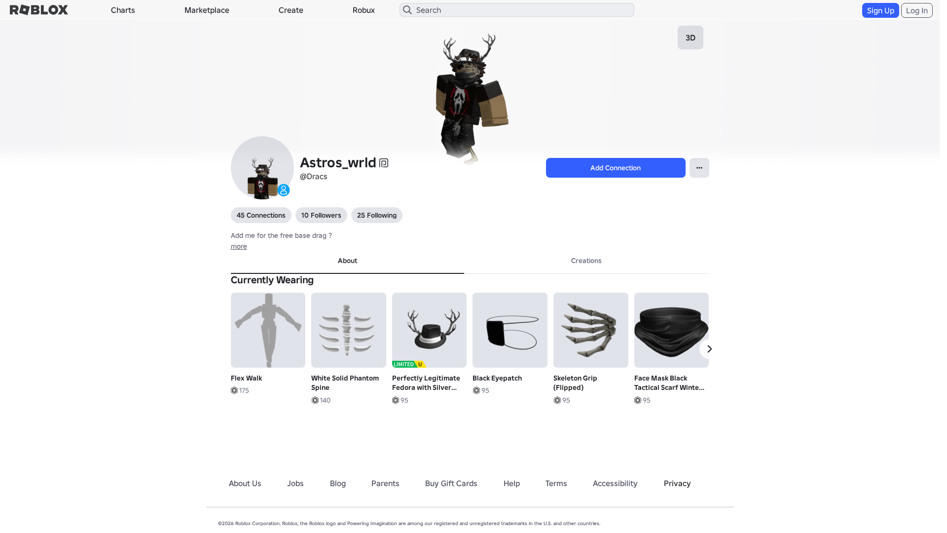 Screenshot of www.roblox.com.ml