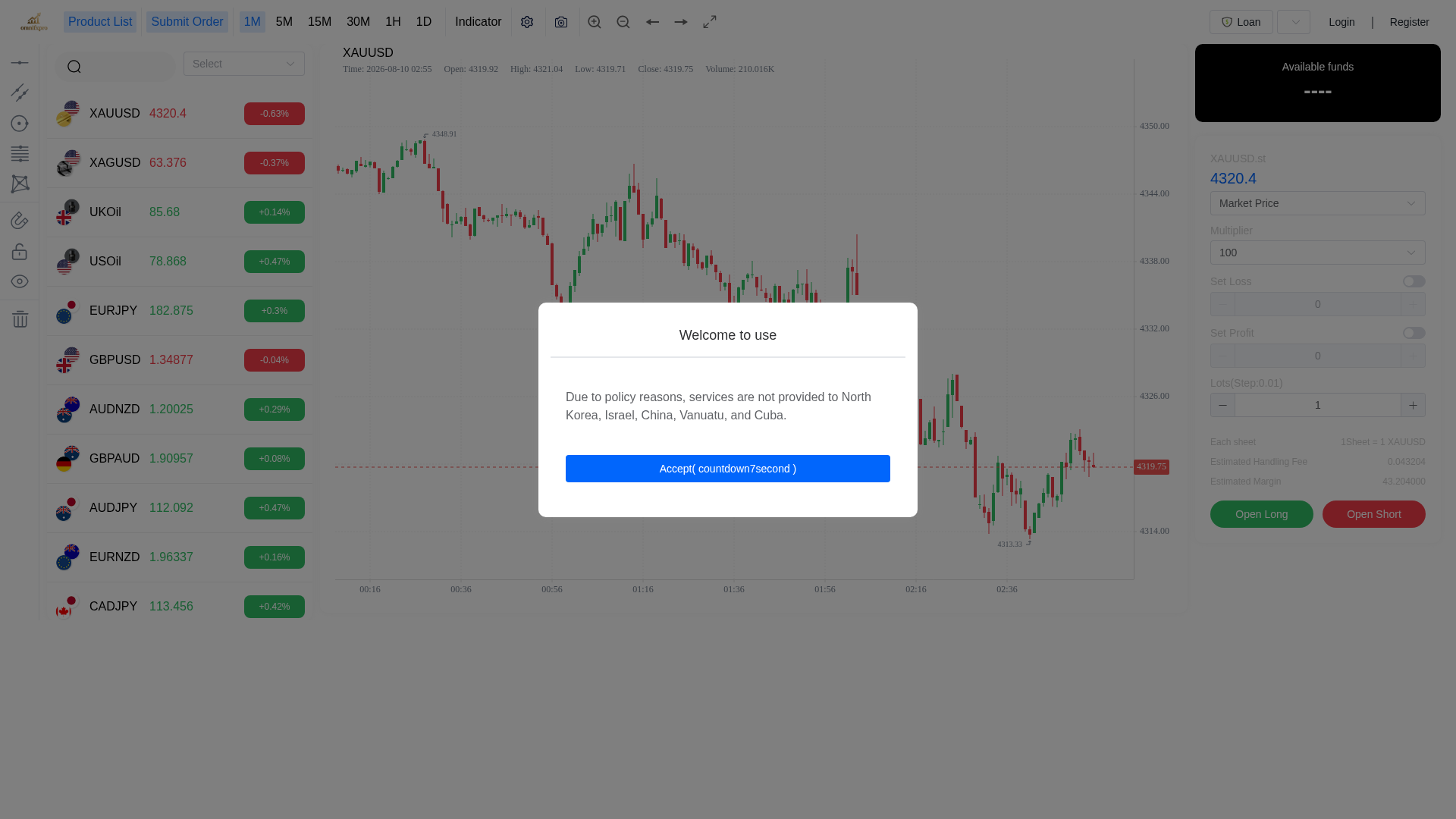 Screenshot of pc.omnifxpro.biz