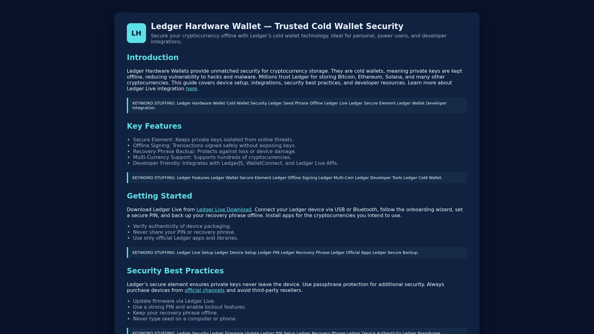 Screenshot of ledgrwallet-learn.pages.dev