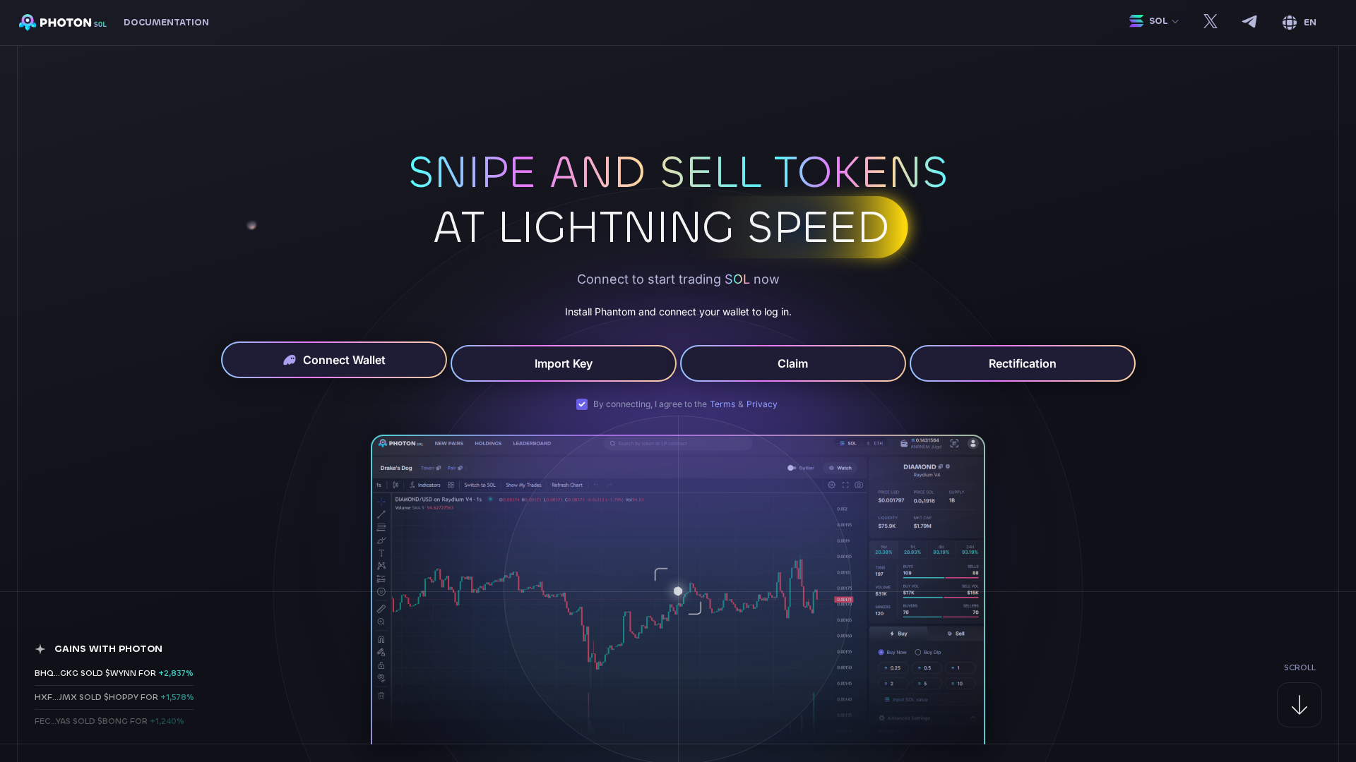 Screenshot of photon-tinyastro-ai.pages.dev