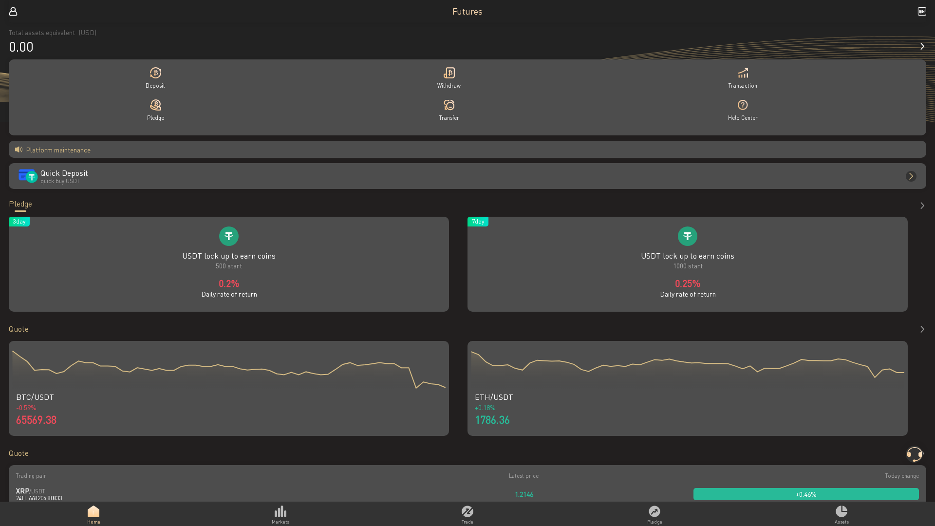 Screenshot of futuresdef.com