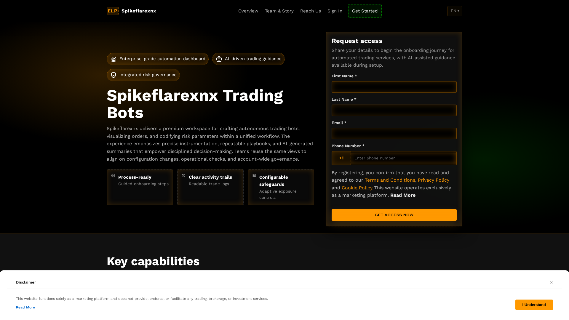 Screenshot of spikeflarexnx.pro