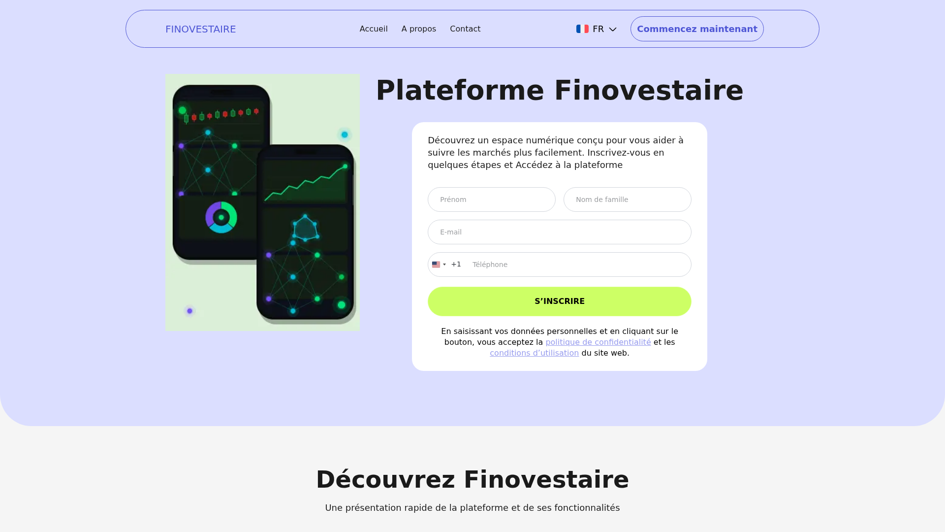 Screenshot of finovestaire-fr.live