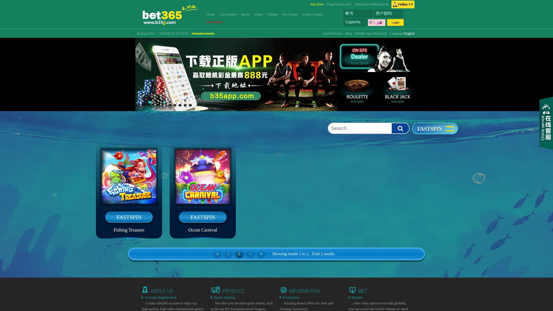 Screenshot of b35aaa.com