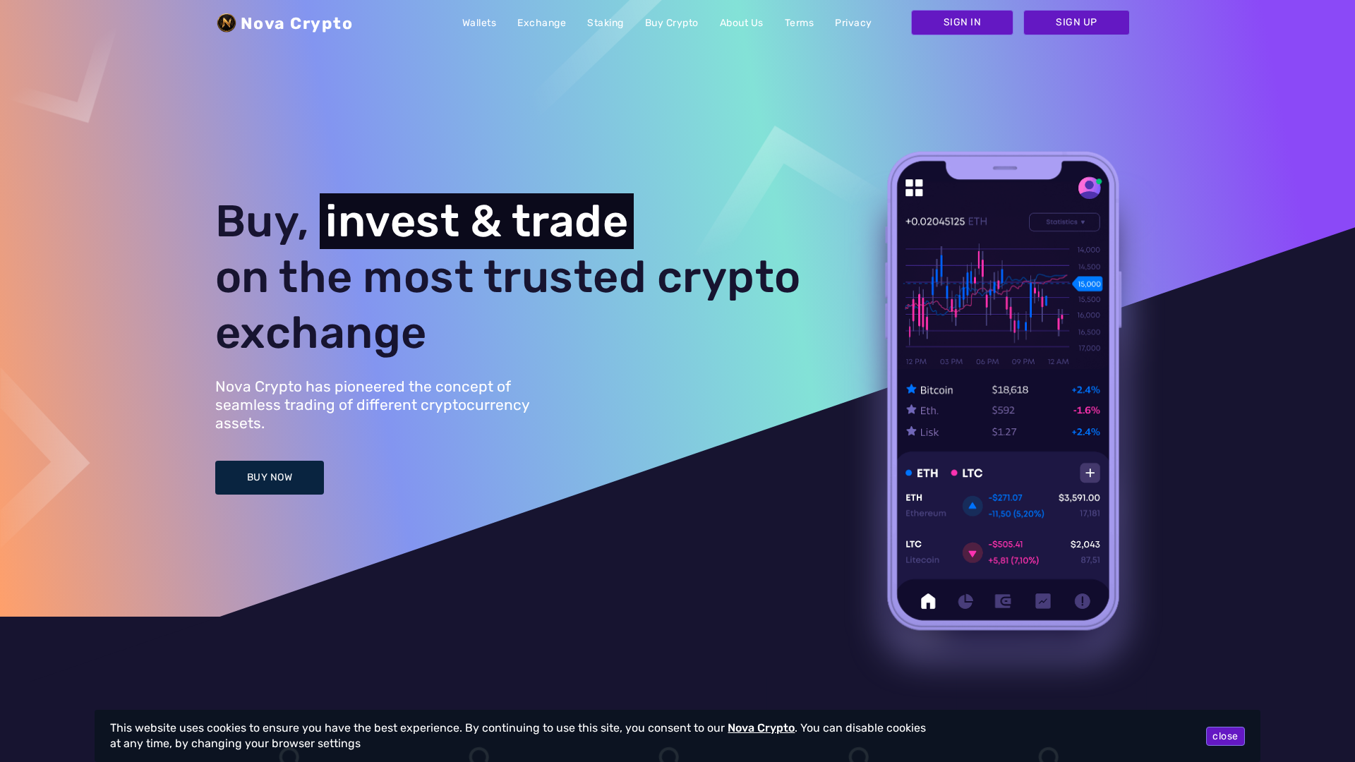Screenshot of nova-crypto.xyz