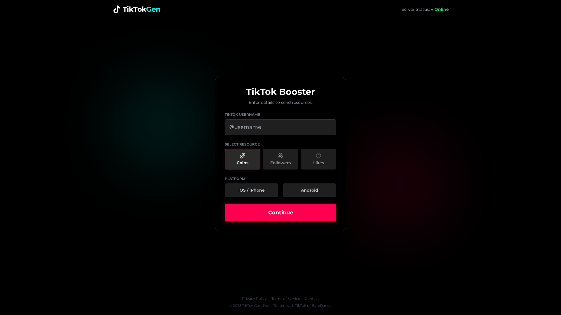 Screenshot of www.borderclick.com