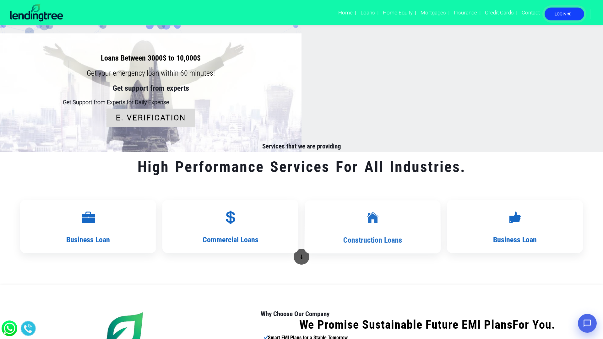 Screenshot of lendingtrees.co.in