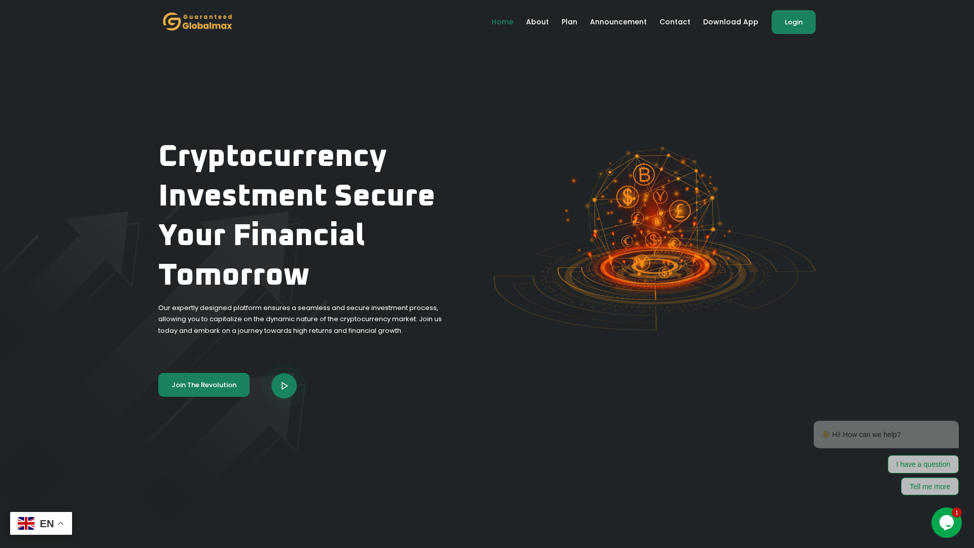 Screenshot of guaranteedglobalmax.com