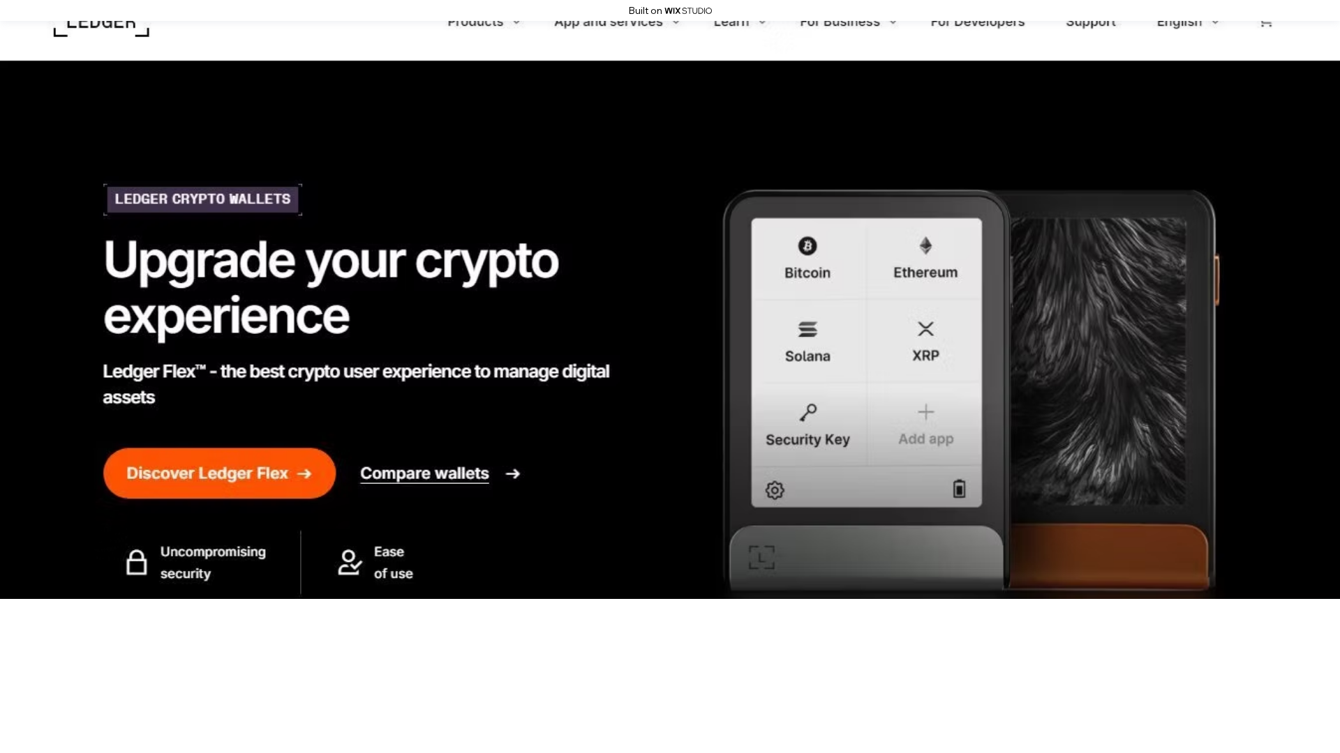 Screenshot of helpliveapp.wixstudio.com