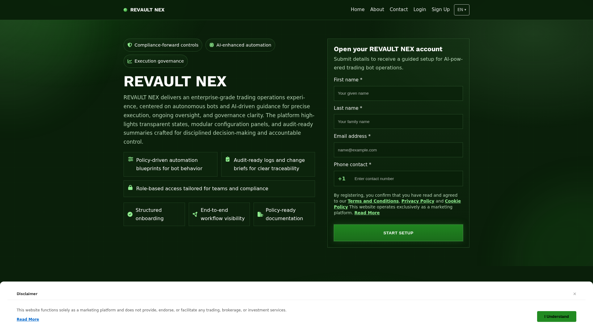 Screenshot of revaultnex.pro
