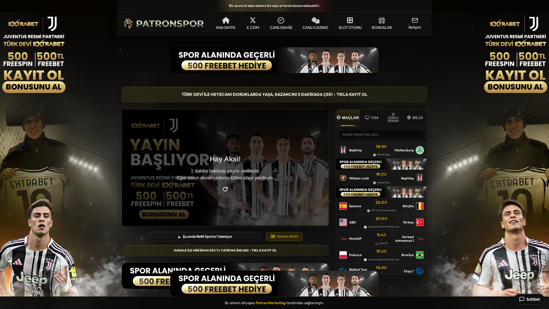 Screenshot of patronfutbol47.cfd