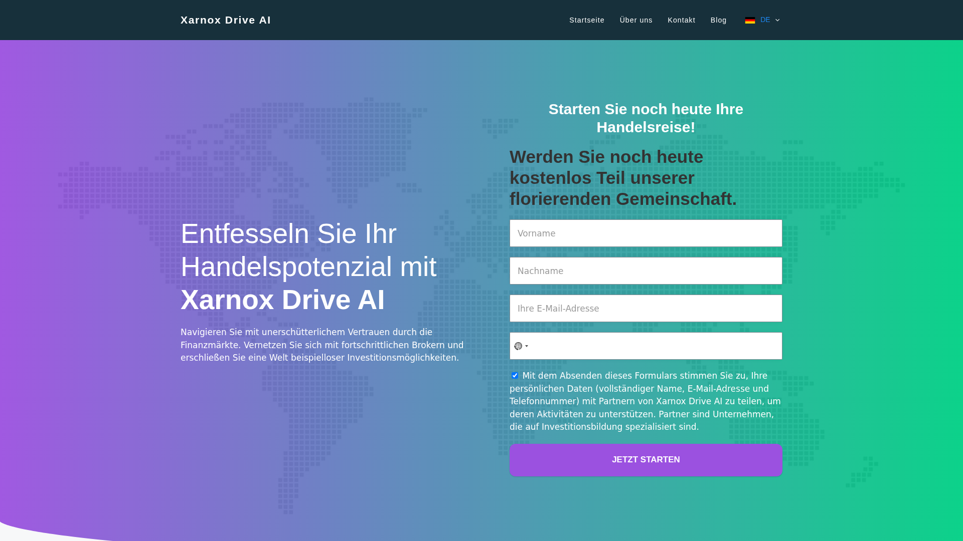 Screenshot of xarnoxdriveai.org