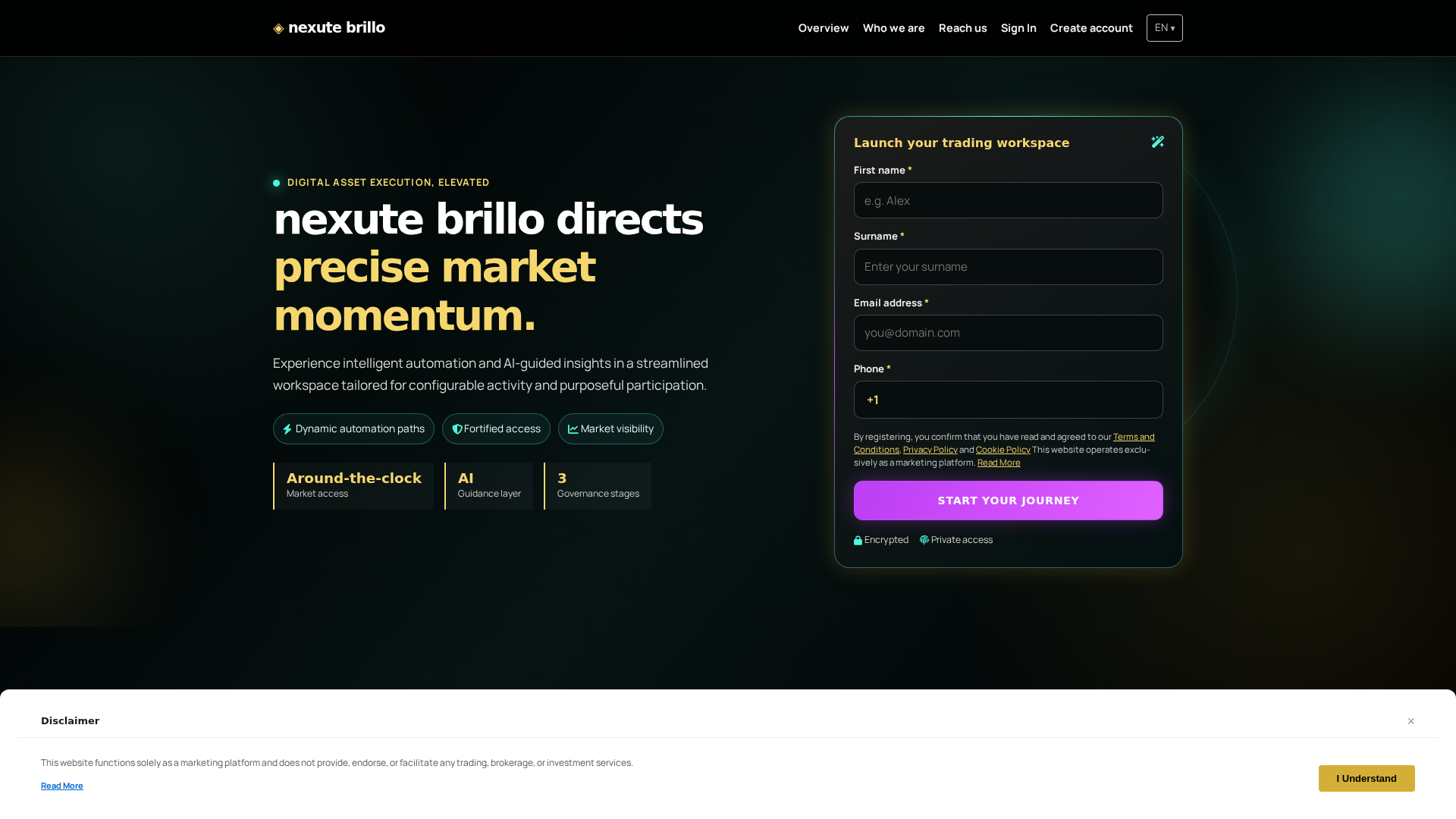 Screenshot of nexutebrillosystem.com
