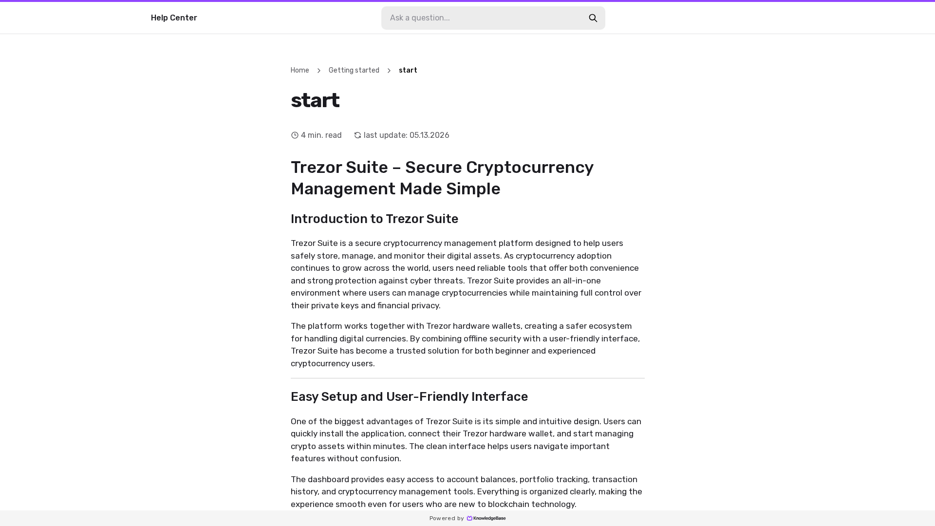 Trezor