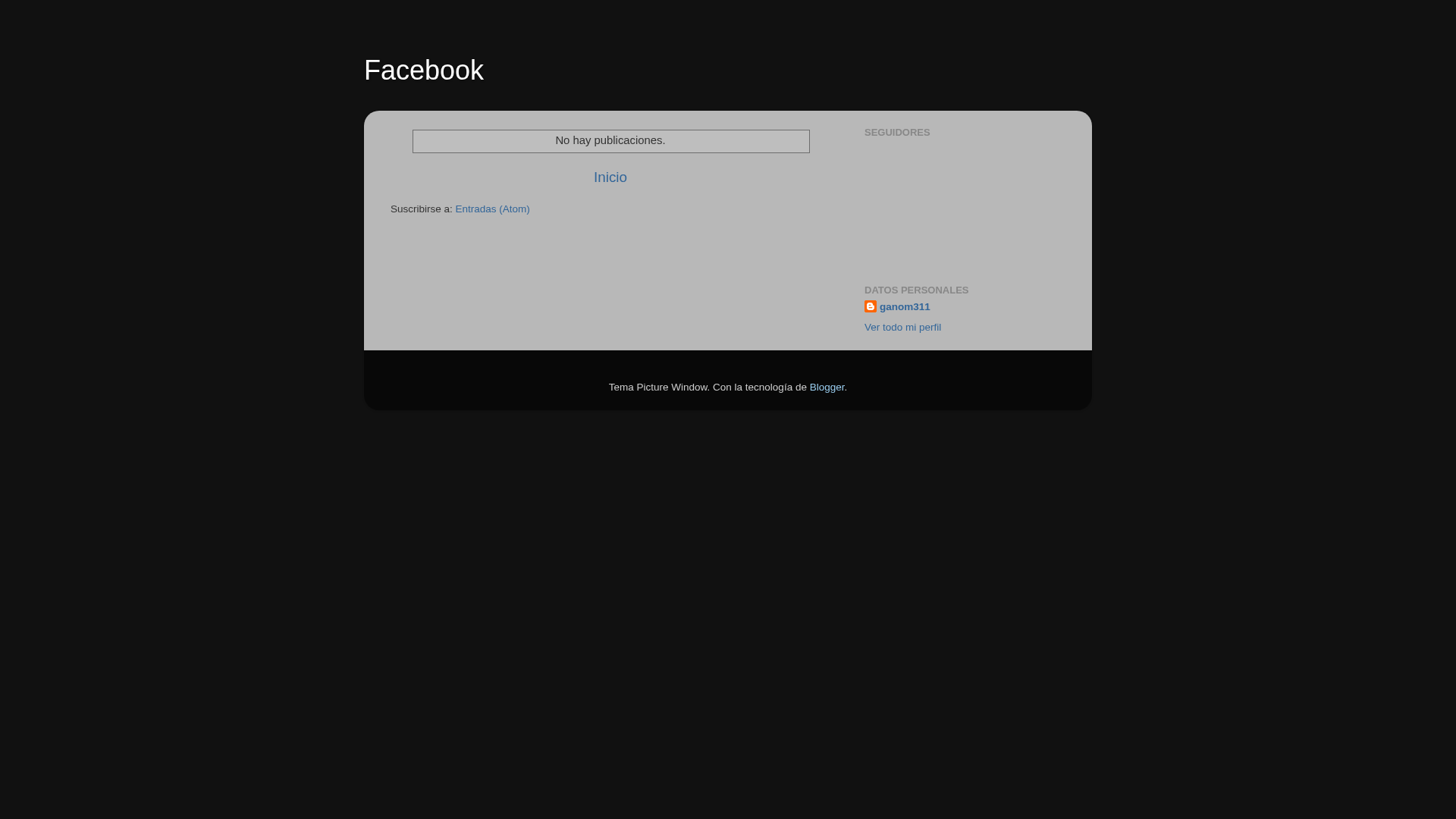 Screenshot of www.facebook-mx.blogspot.com