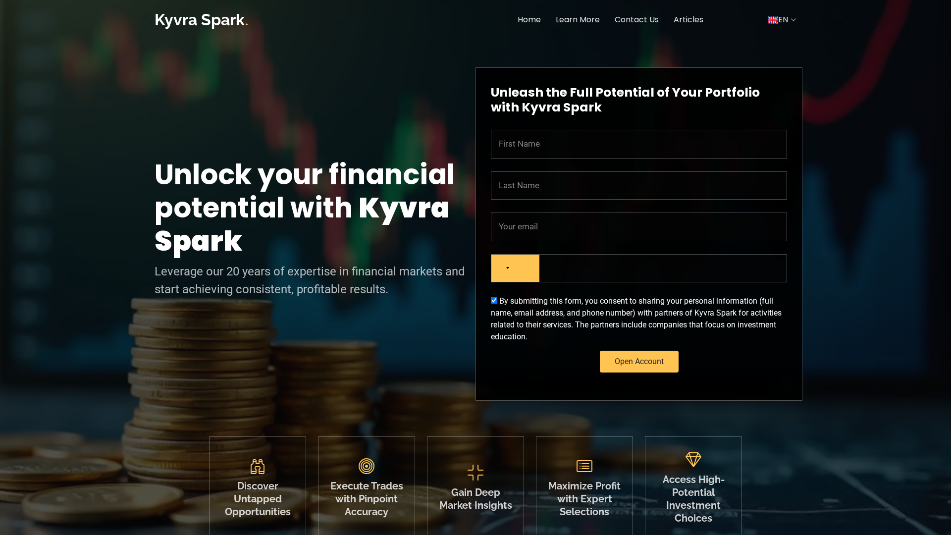 Screenshot of thekyvraspark.com