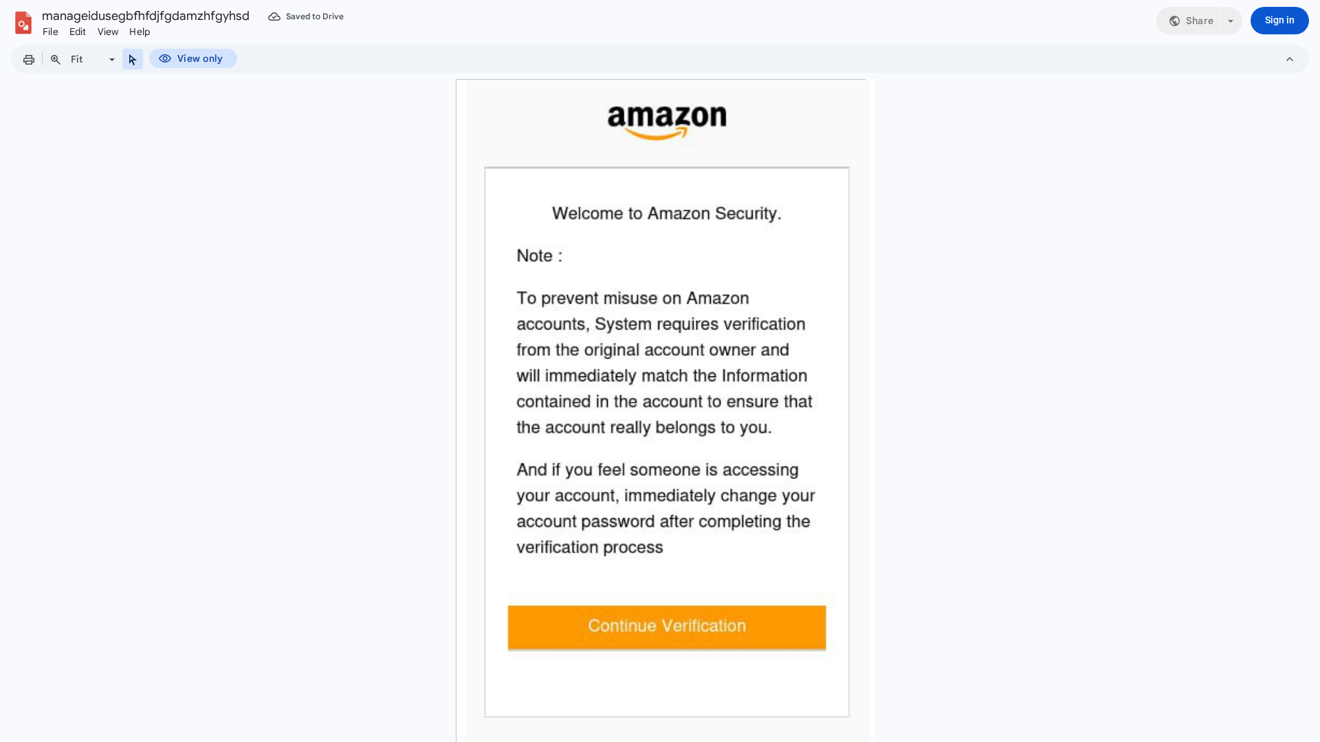 Screenshot of docs.google.com