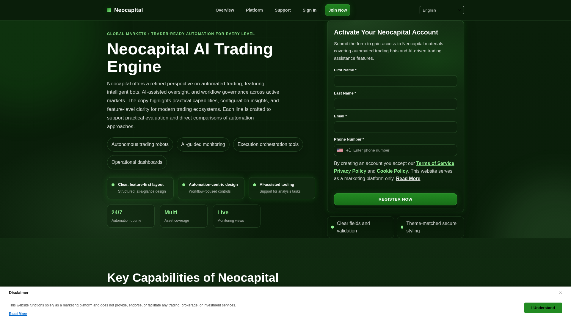 Screenshot of neocapitalsystem.pro