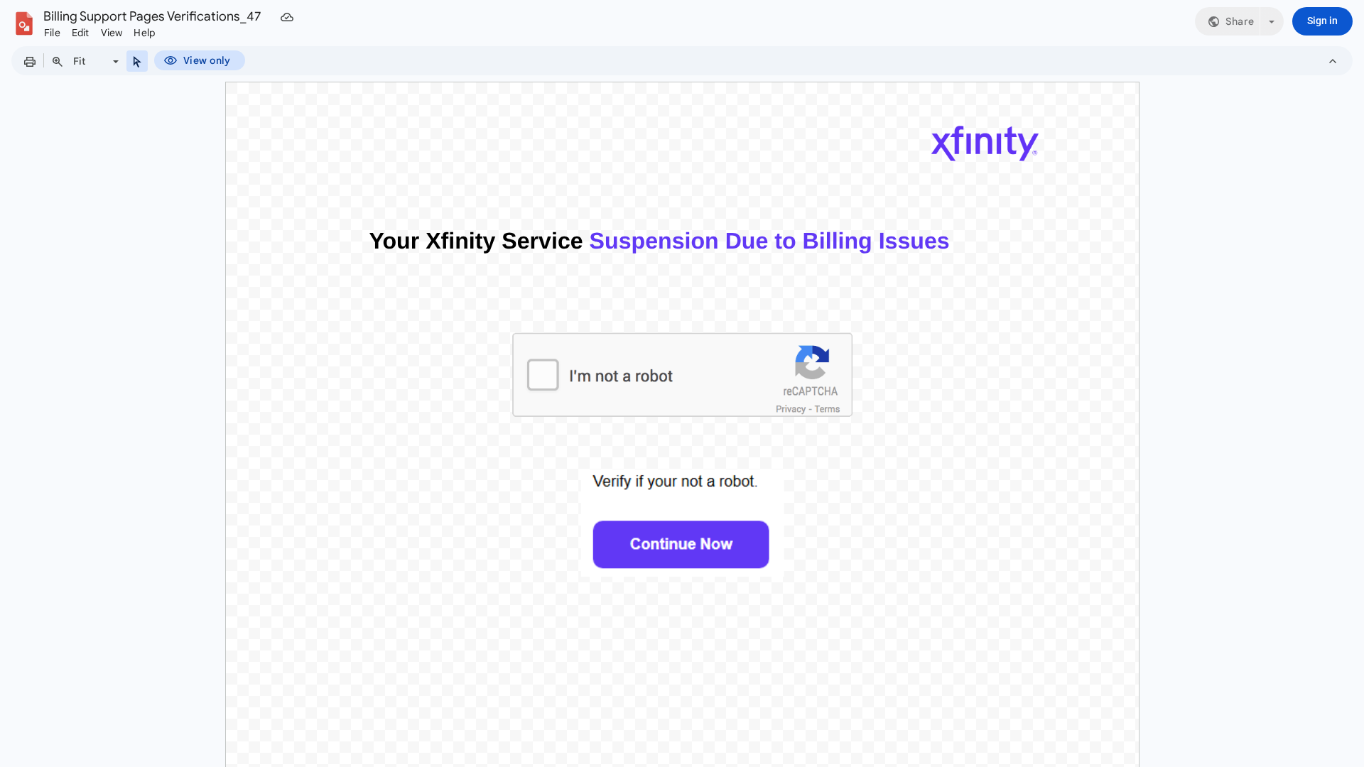Screenshot of docs.google.com