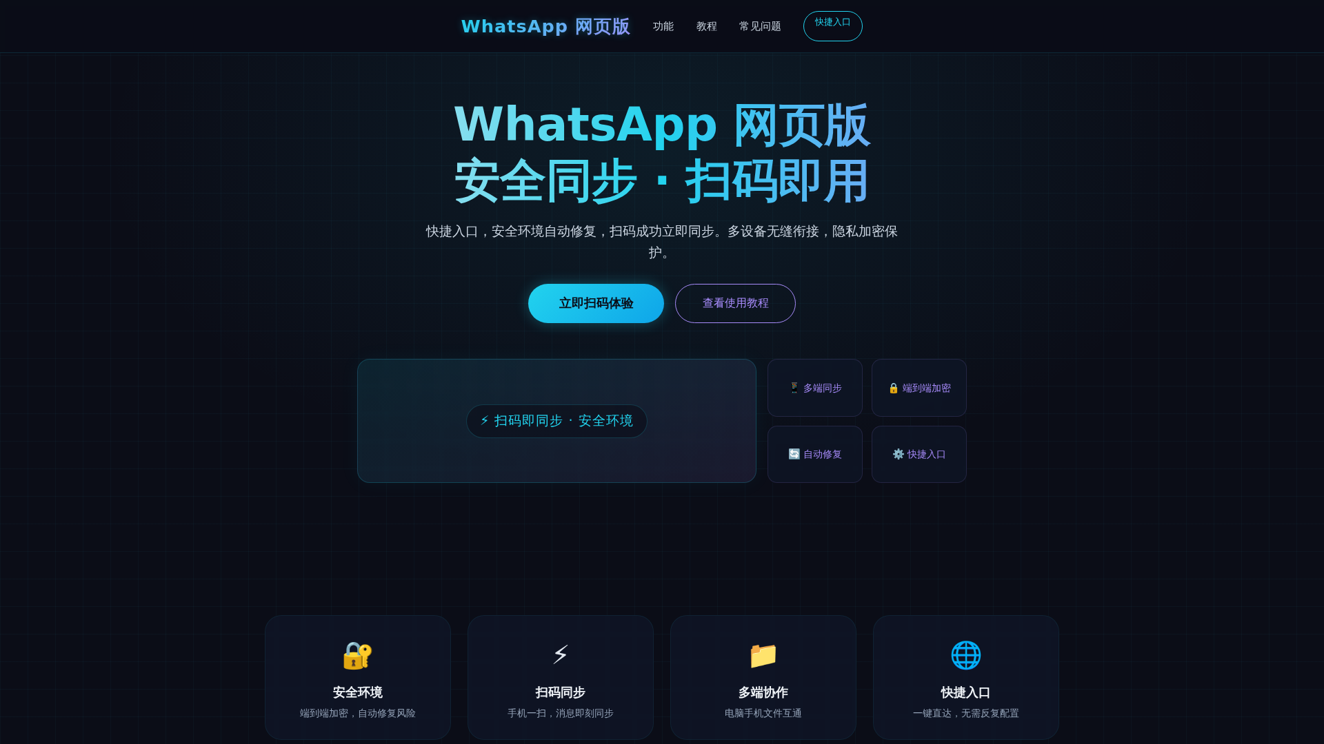 Screenshot of chat-h5-whatsapp.com.cn