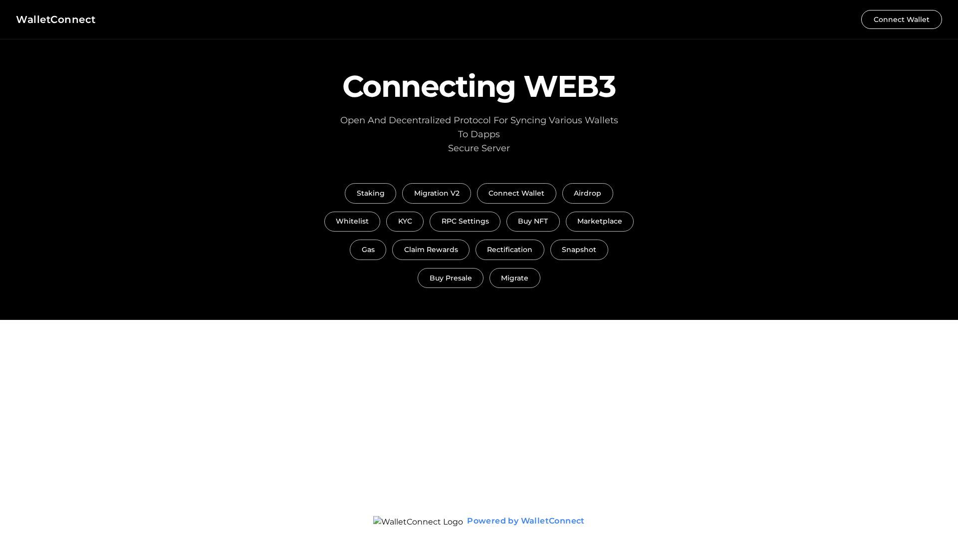 Screenshot of appwallets--connects.com