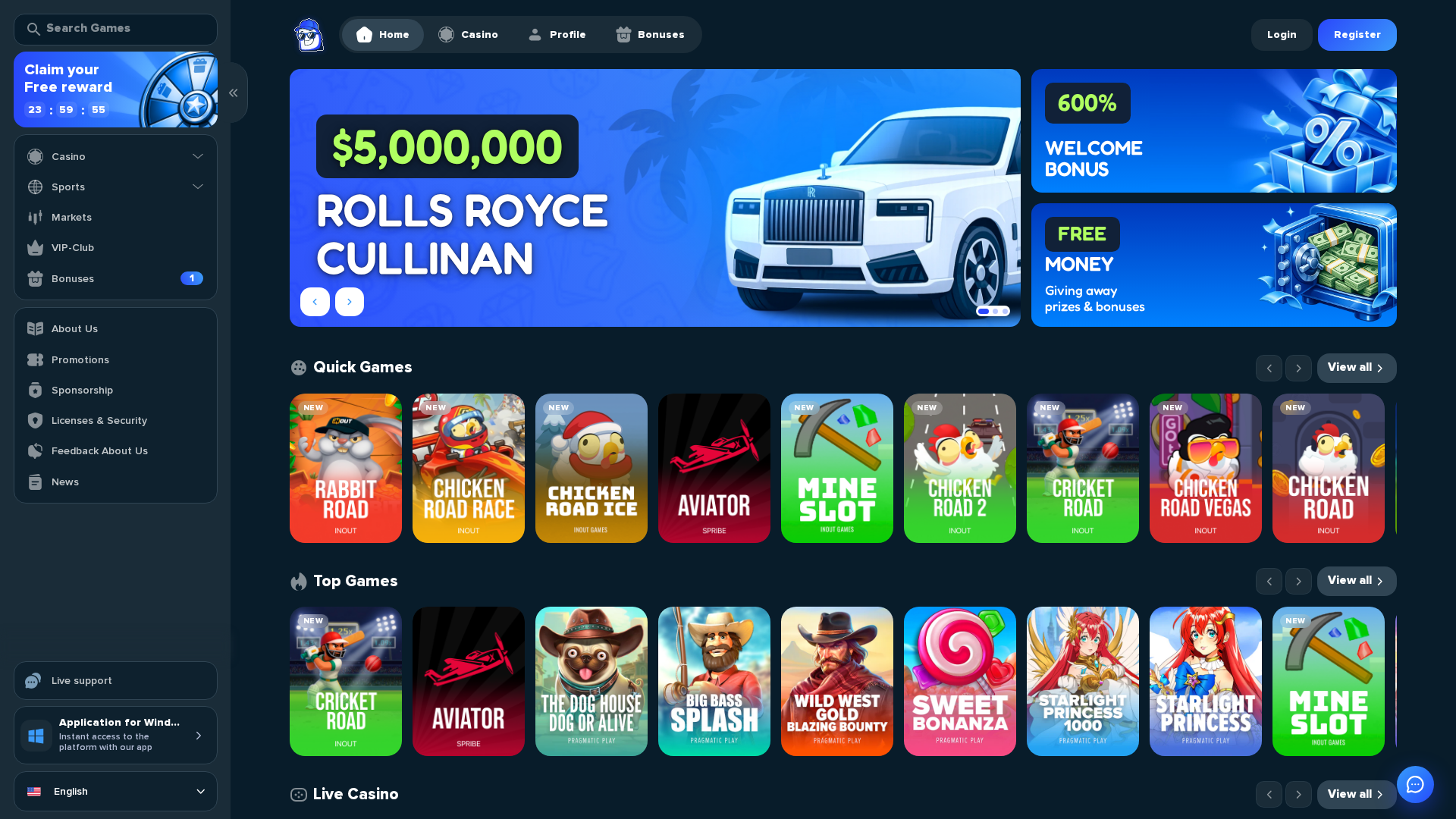 Screenshot of jackpotia.click