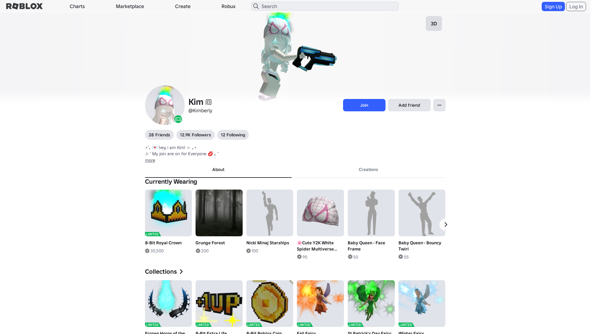 Screenshot of www.roblox.com.ml