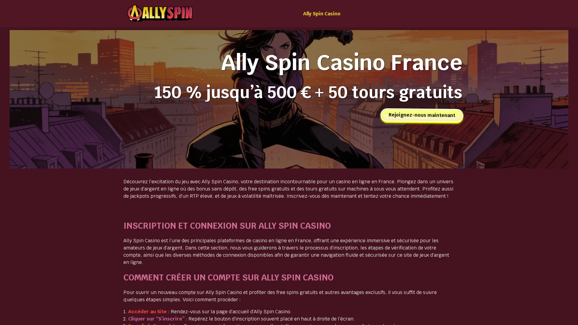 Screenshot of allyspin-casino3.com
