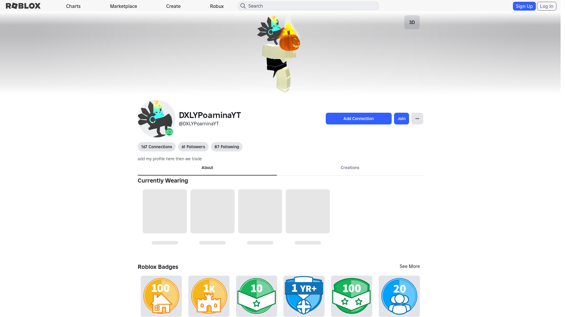 Screenshot of www.roblox.com.kz