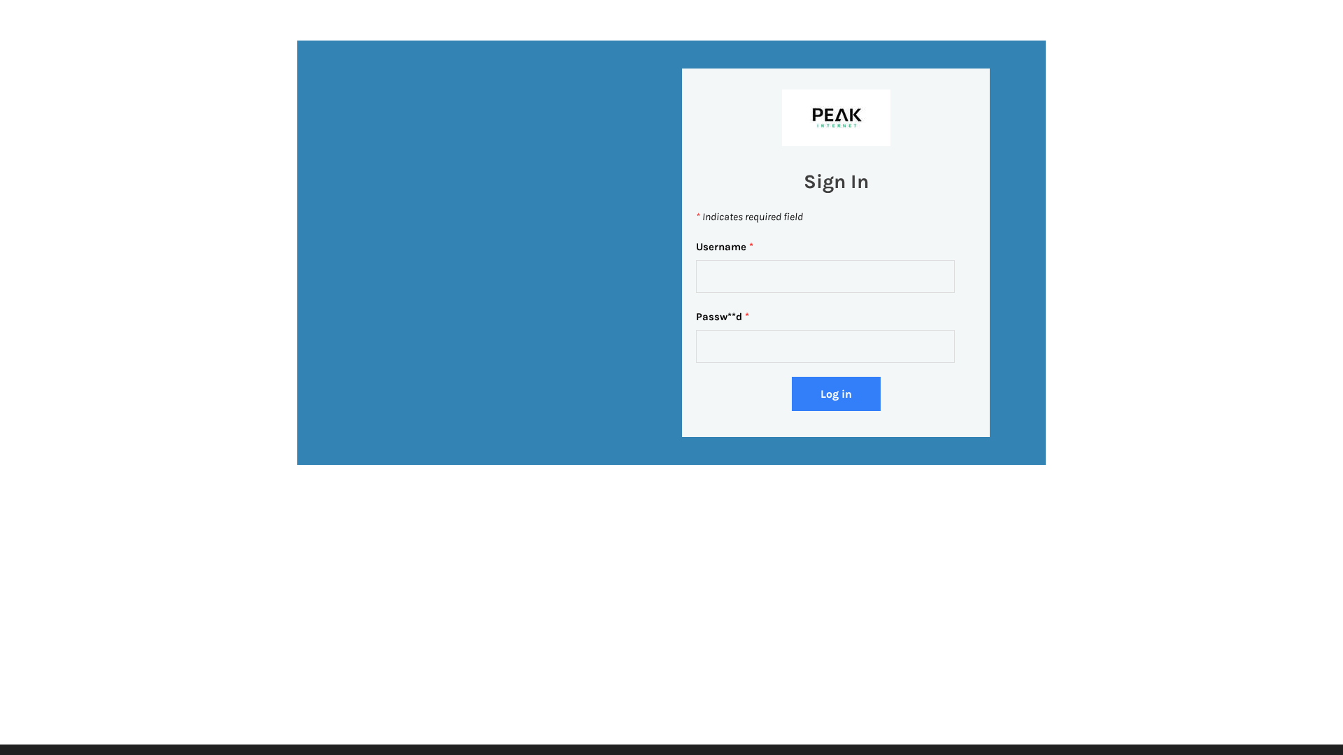Screenshot of peakwebserviceinc.weebly.com
