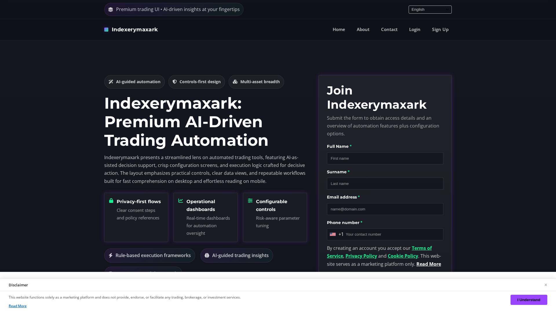 Screenshot of indexerymaxark.shop