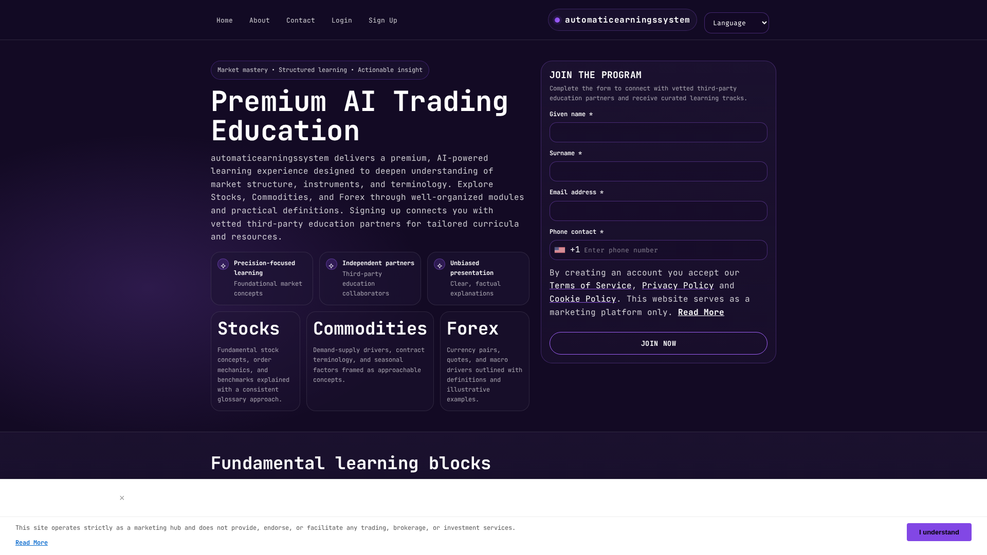 Screenshot of professionalloadingservices.com