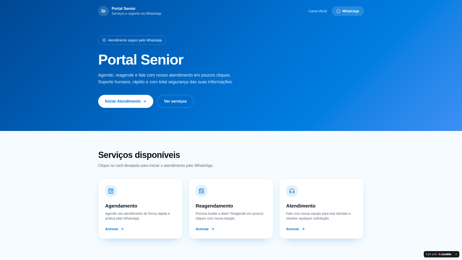Screenshot of acessegep.com