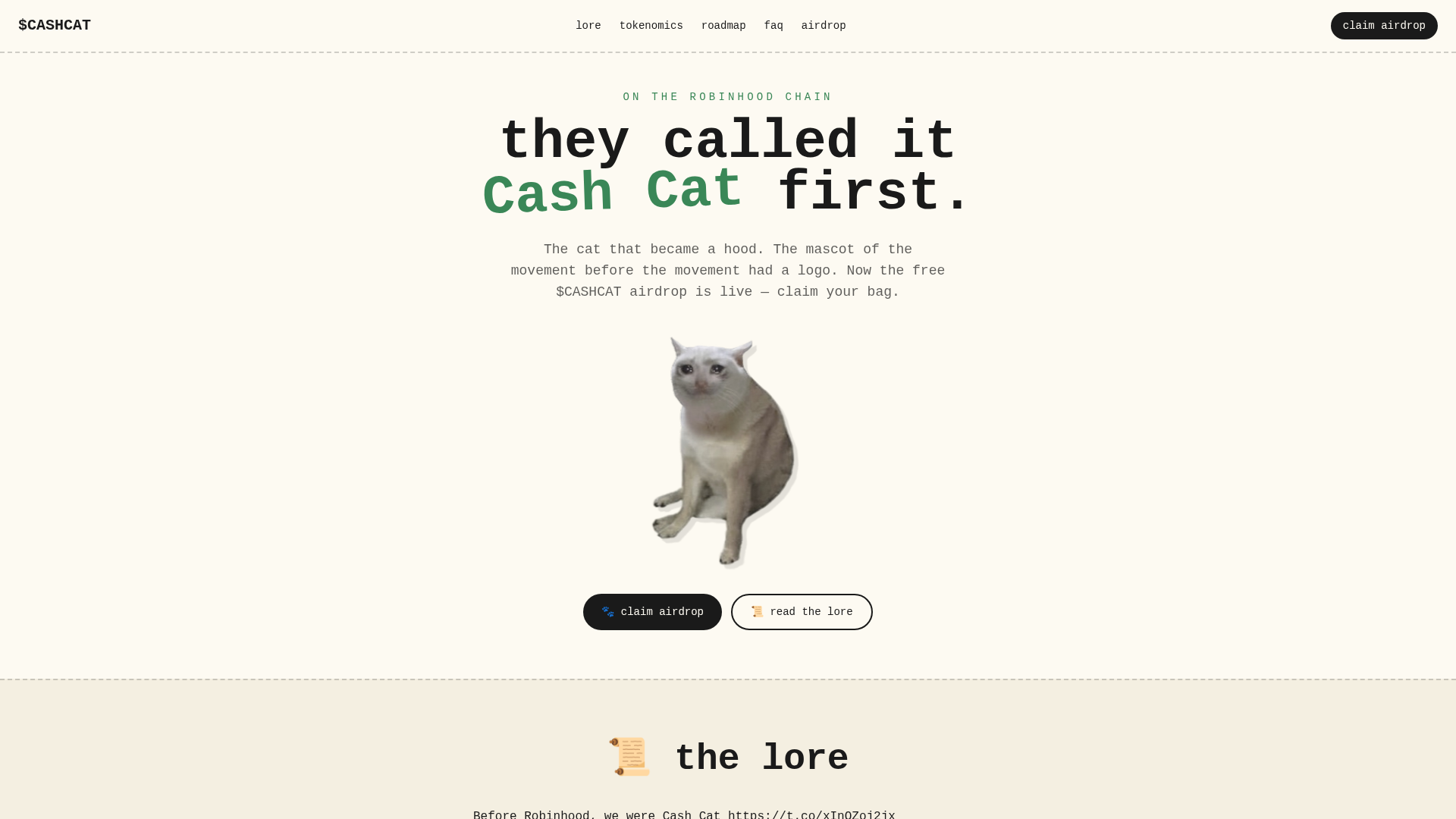 Screenshot of shares-cashcat.xyz