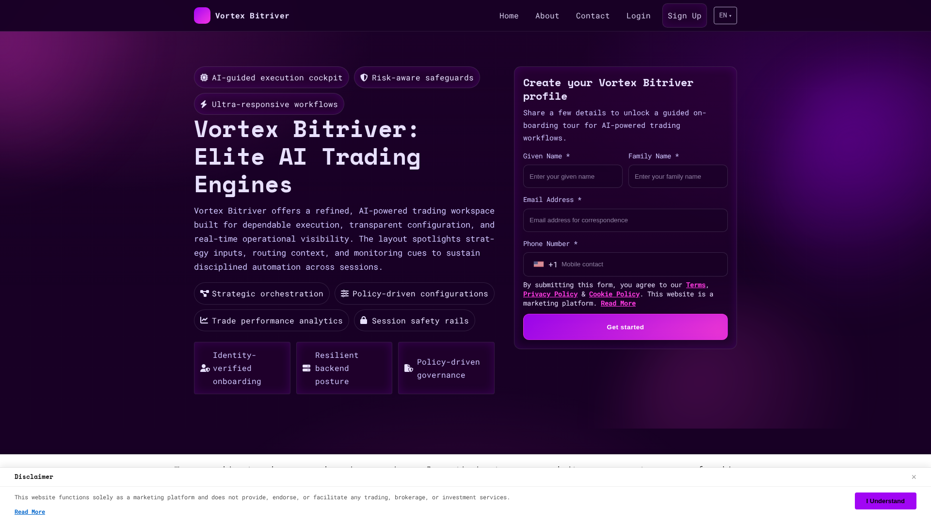 Screenshot of vortexbitriver.shop