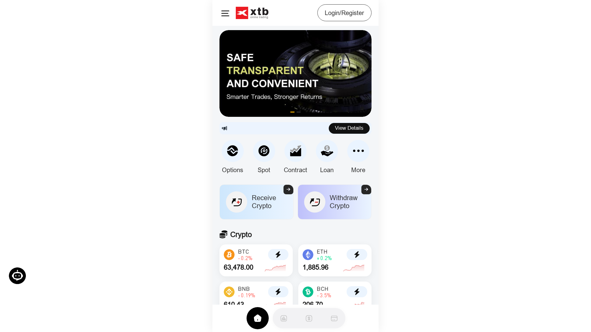 Screenshot of xtbtoken.com