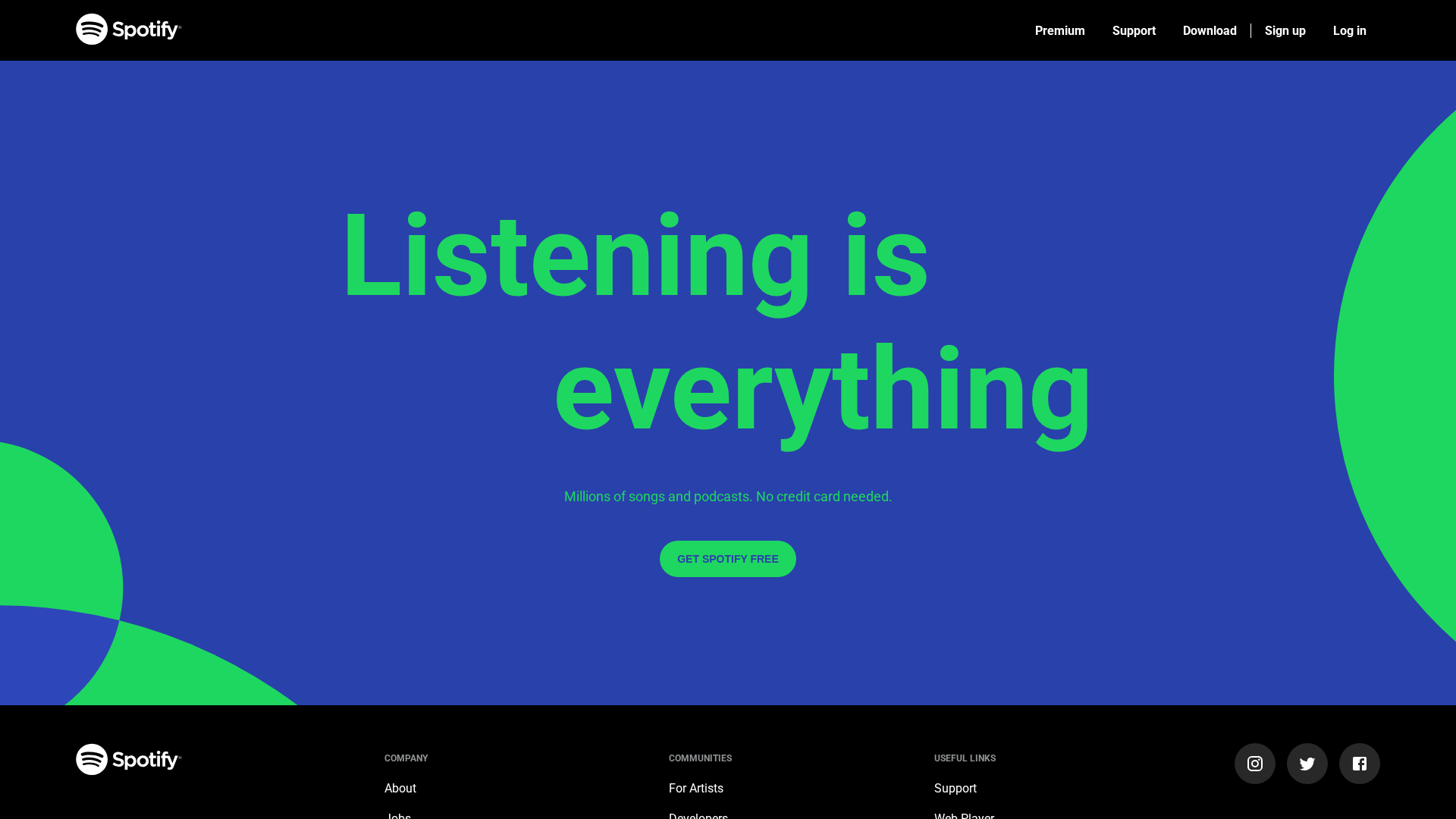 Screenshot of spotify-client-beta.vercel.app
