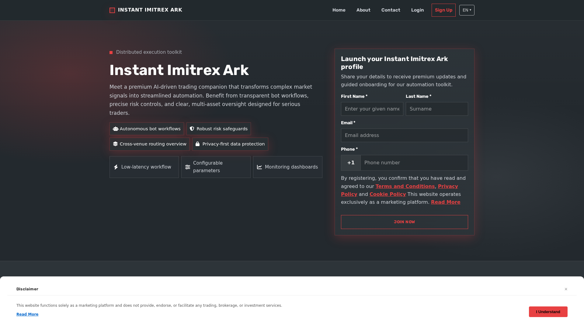 Screenshot of instantimitrexark.pro