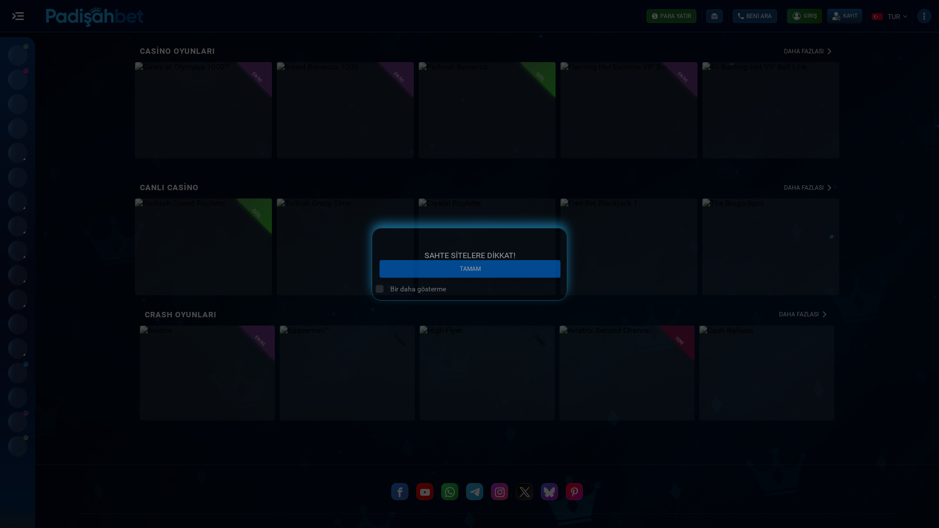 Screenshot of padisahbet1459.com