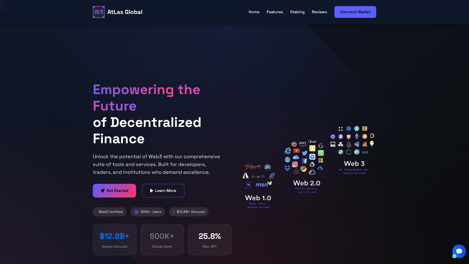 Screenshot of atlasglobalvault.com
