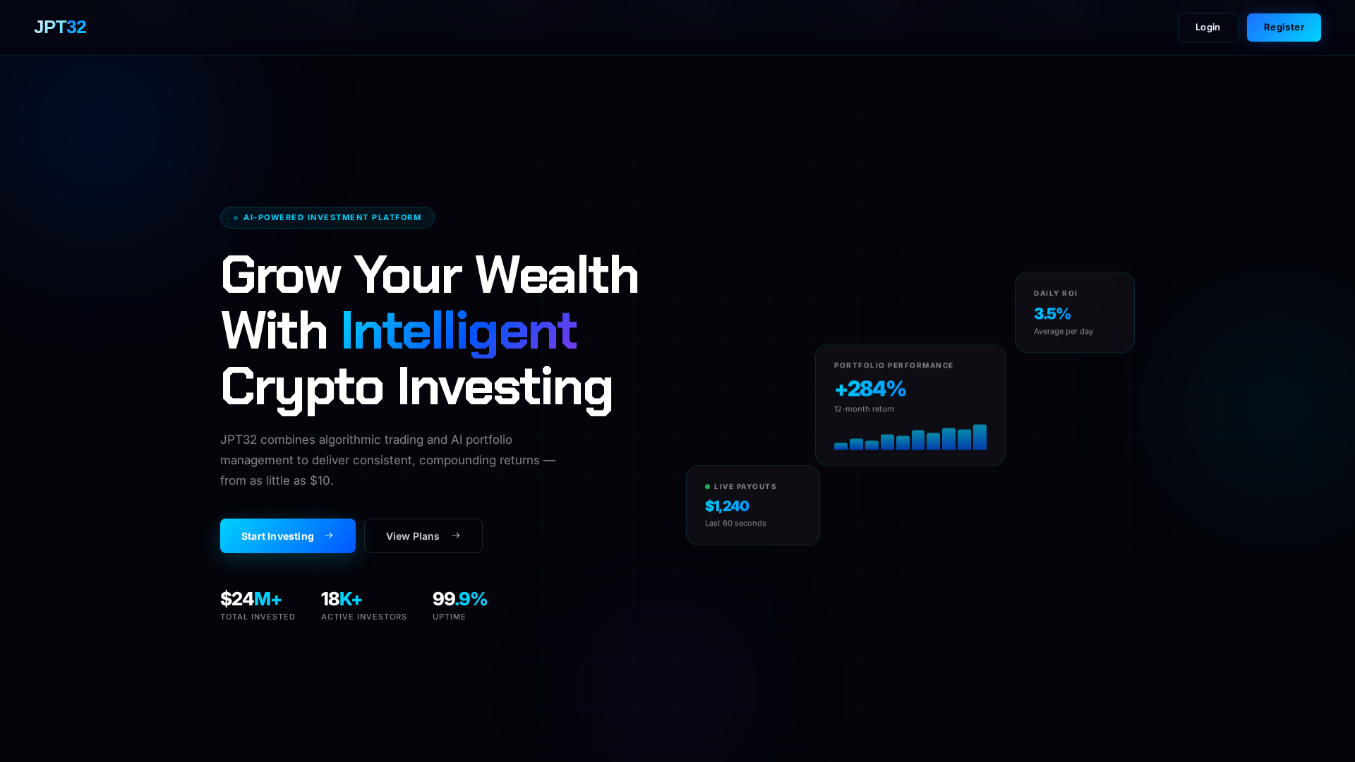 Screenshot of jpt32.com