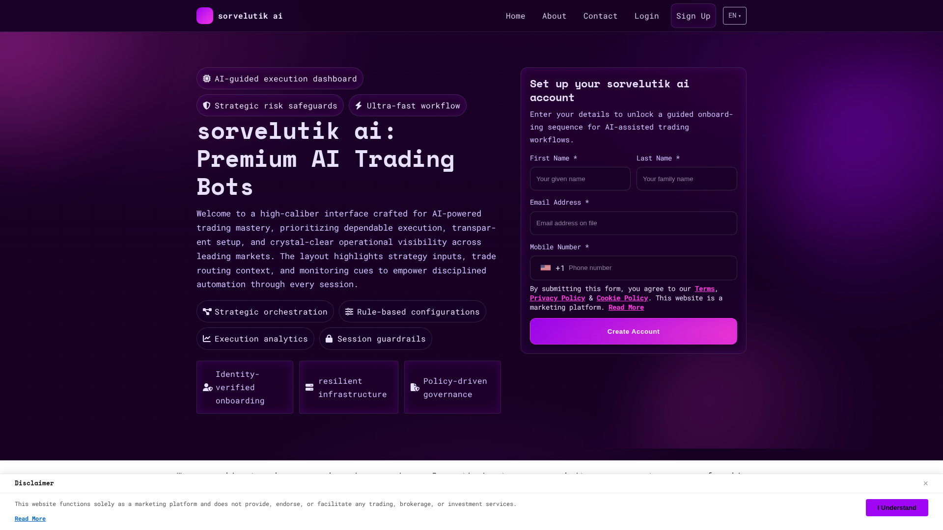Screenshot of sorvelutik.digital