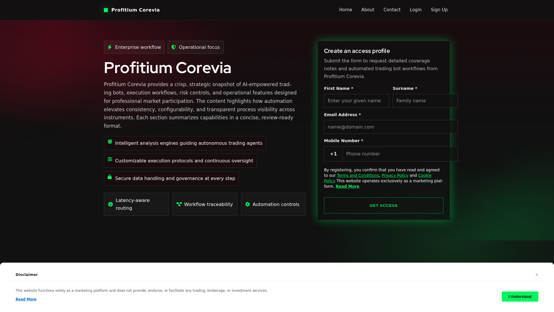 Screenshot of profitiumcorevia.shop