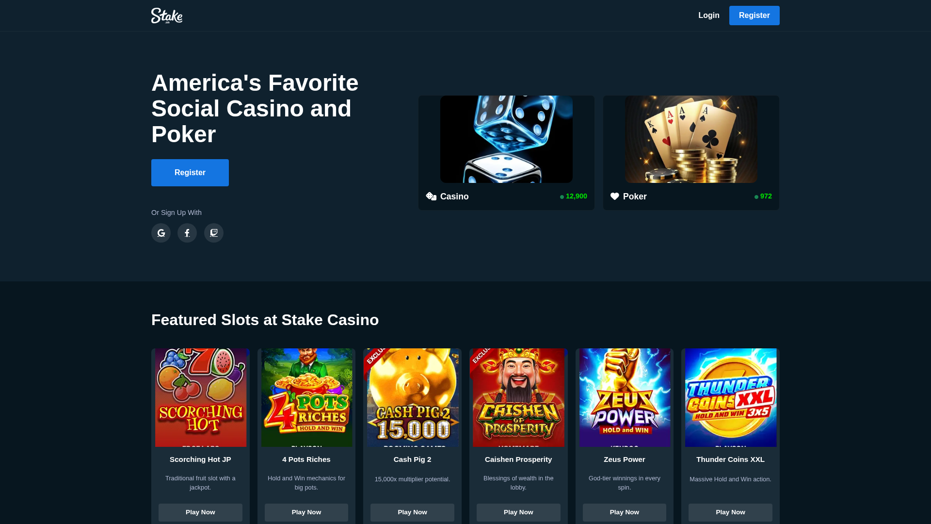 Screenshot of en-us-stakecasino.com