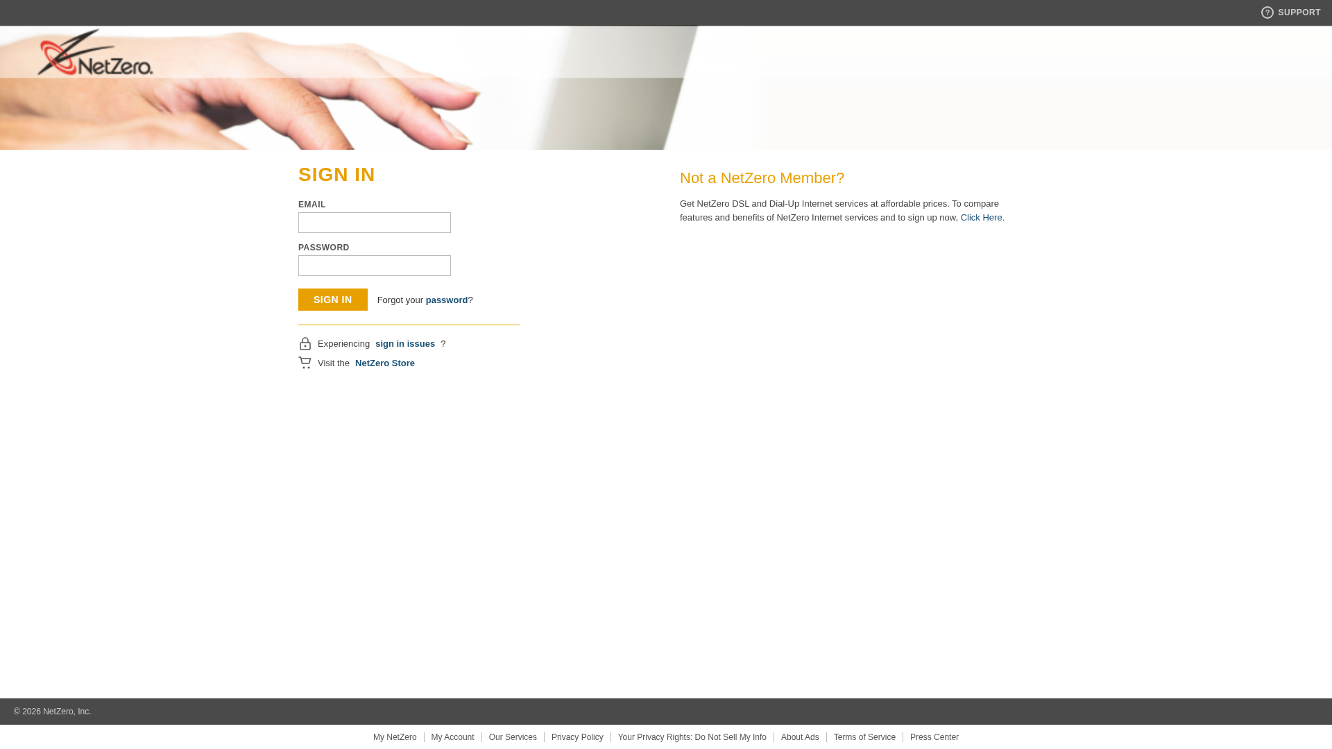 Screenshot of netzerowebmailp.netlify.app