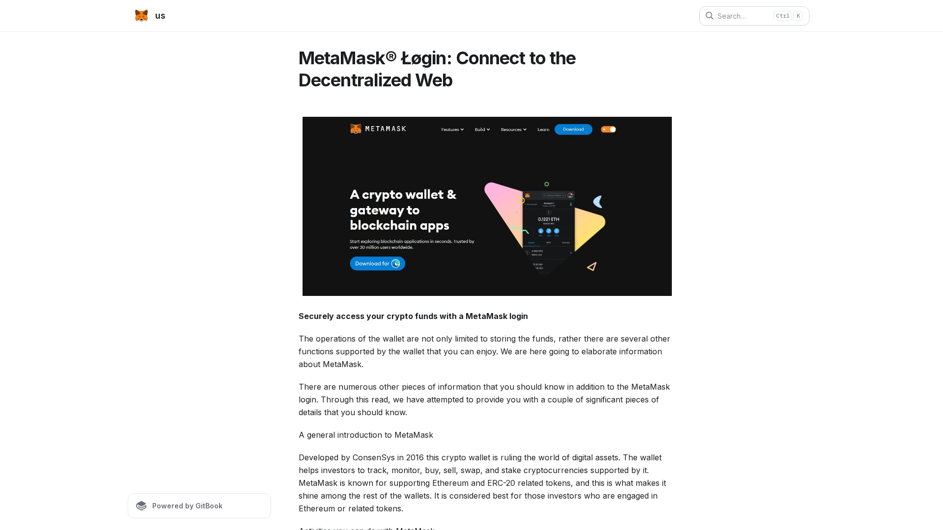 Screenshot of metamasklskog.gitbook.io