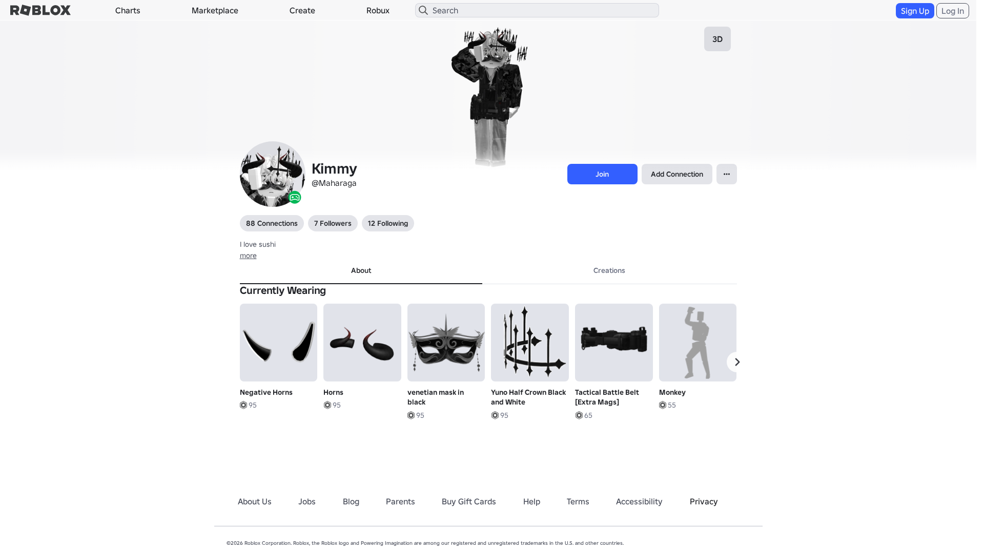 Screenshot of www.roblox.com.am