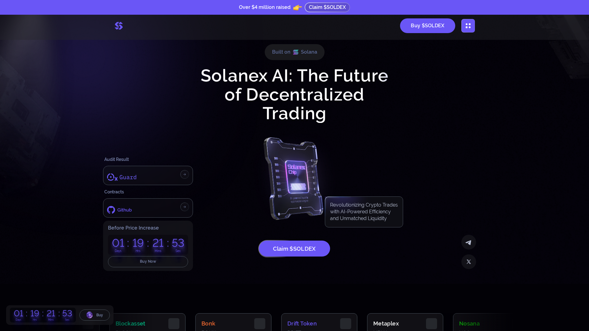 Screenshot of revs-solanexai.pages.dev