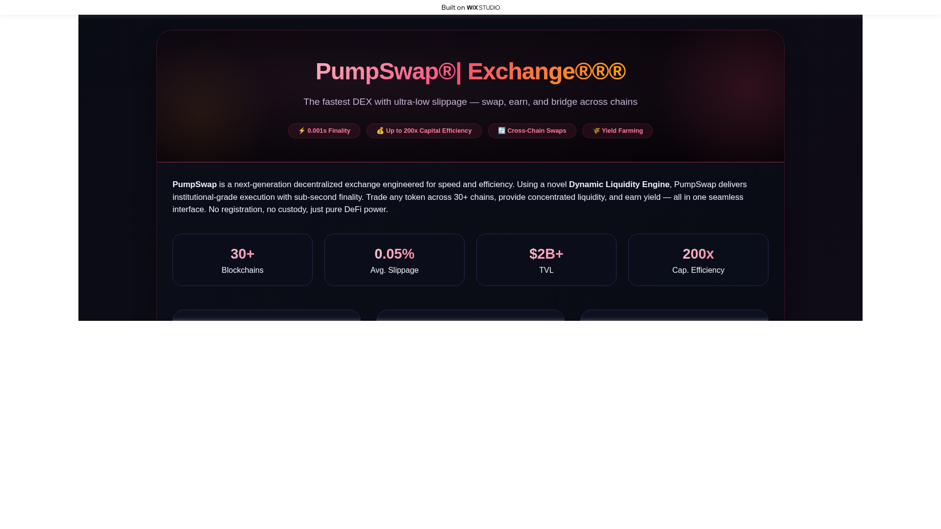 Screenshot of ss-pumpsawps.wixstudio.com